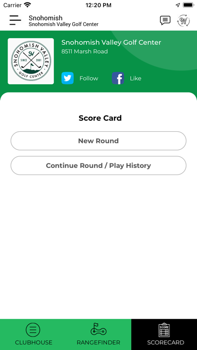 Snohomish Valley Golf Center Screenshot