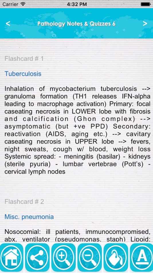 #1. Pathology Exam Review App Q&A (iOS) 由: Tourkia CHIHI