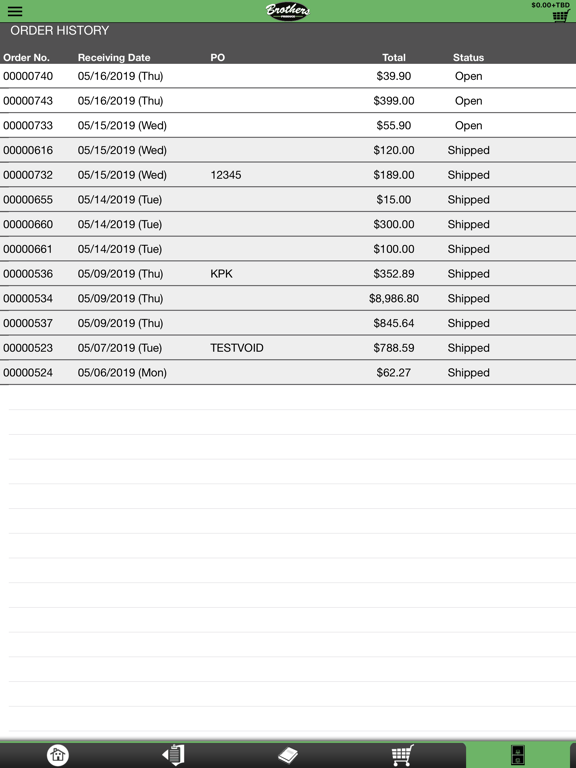 Brothers Produce Houston iPad screenshot 5 - Business app