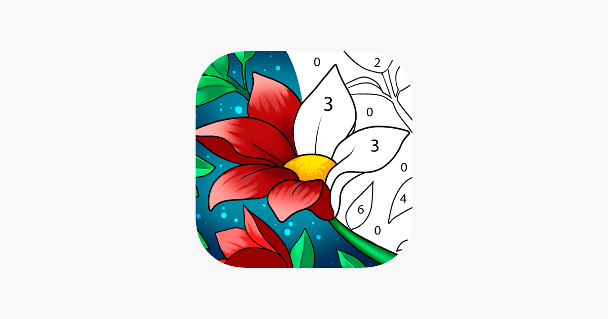 ‎Paint by Number: Coloring Game on the App Store