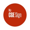 My CGE Sign