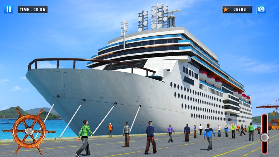 #1. Ship Simulator Cruise Driving (iOS) Podle: Frigate Games