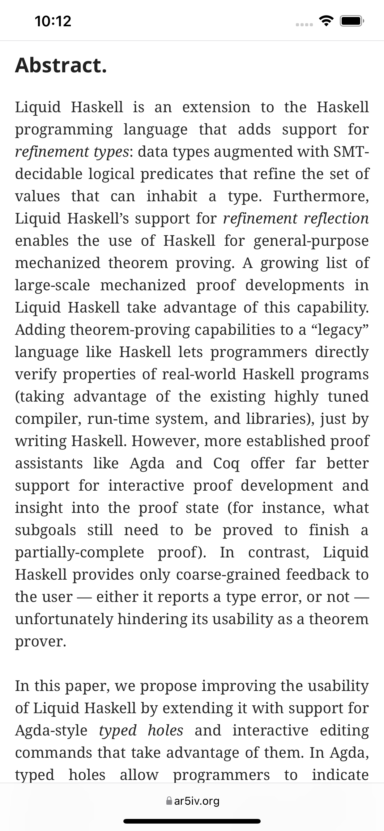 with ar5iv (arXiv)