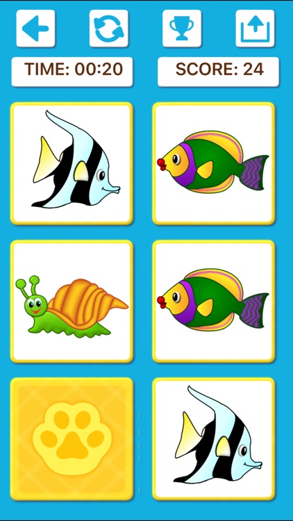 Animal Memory Matching Games screenshot-6