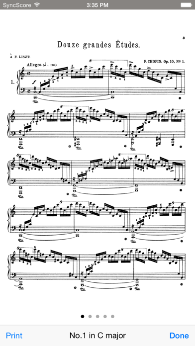Chopin Études - SyncScoreのおすすめ画像4