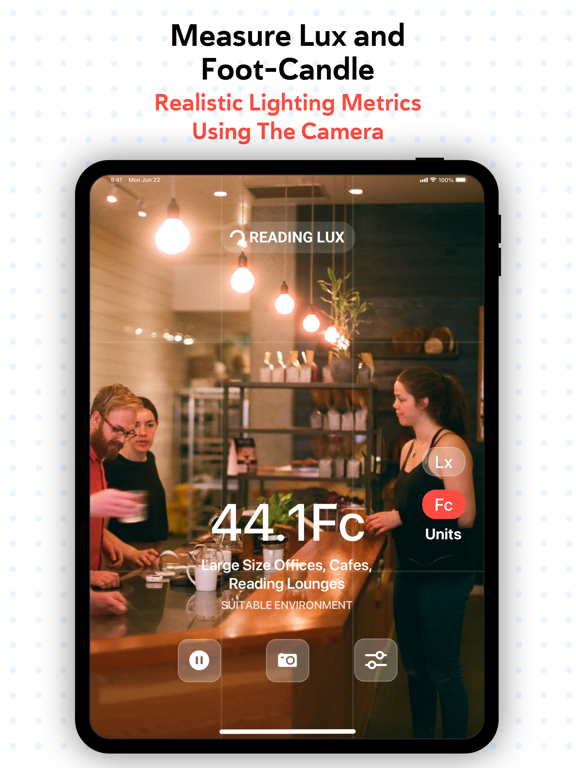 Screenshot #5 pour Pocket Lux Meter