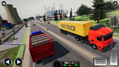 Euro Truck Cargo Driving Sim Screenshot