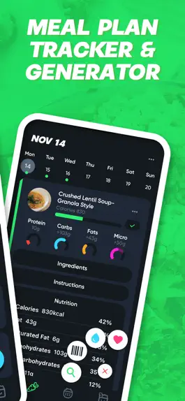 Game screenshot BuzzEat: Auto Meal Planner apk