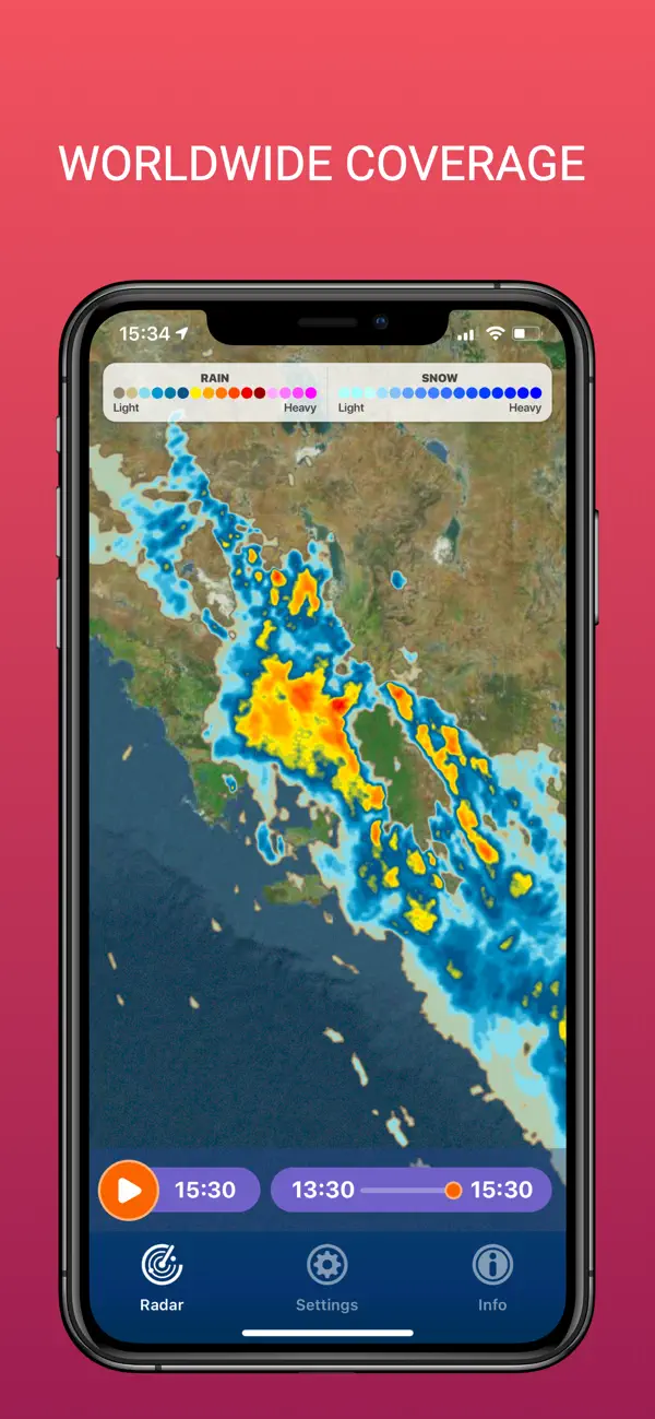 POCKET RADAR weather forecast Screenshot 3