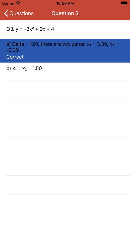 #4. My Quadratic (iOS) By: Thinh Le