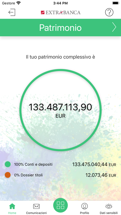 ExtraMobileBankApp Screenshot