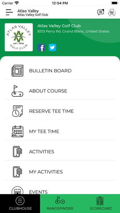 Screenshot #1 pour Atlas Valley Golf Club