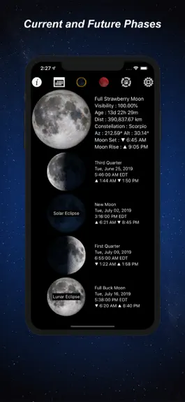 Game screenshot Lunar Phase - Moon Calendar mod apk