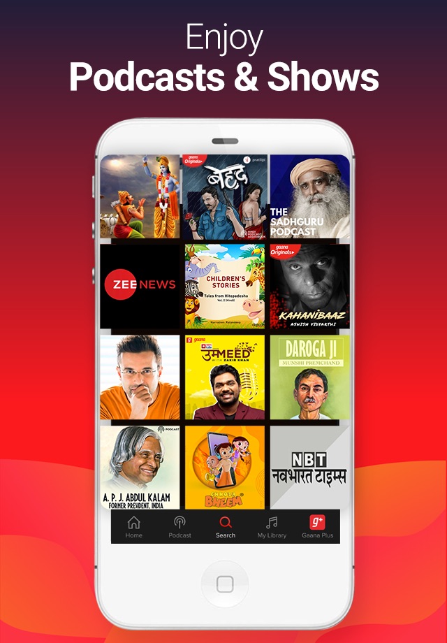 Gaana Music - Songs & Podcasts screenshot 2