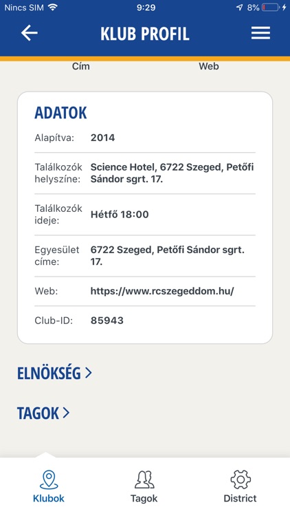 ROTARY Hungary District 1911 screenshot-4