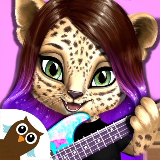 Animal Hair Salon Rock Stars Icon