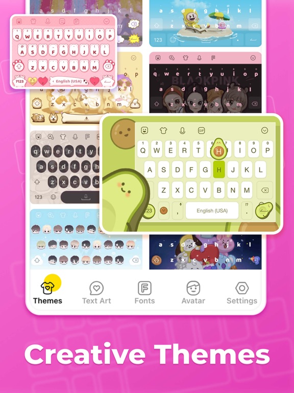 Facemoji Keyboard: Fonts&Emojiのおすすめ画像6