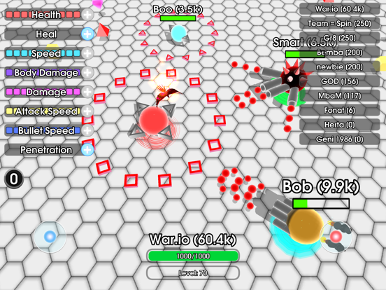 Screenshot #4 pour War.io Tanks !
