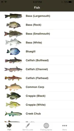 Freshwater Fishing Guide iPhone image 1