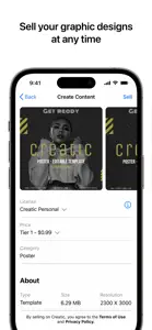 Creatic: Graphic Design Editor screenshot #9 for iPhone