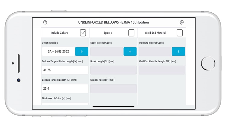 Bellows Design Software