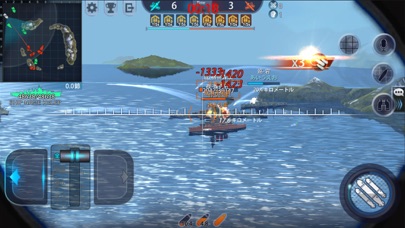 戦艦の対立 - King of Warship 10v10のおすすめ画像5