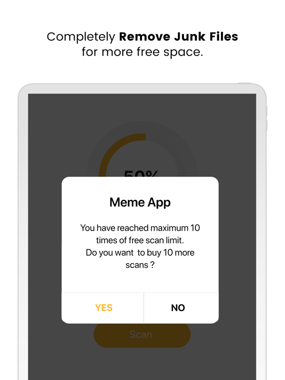 Meme Cleaner iPad screenshot