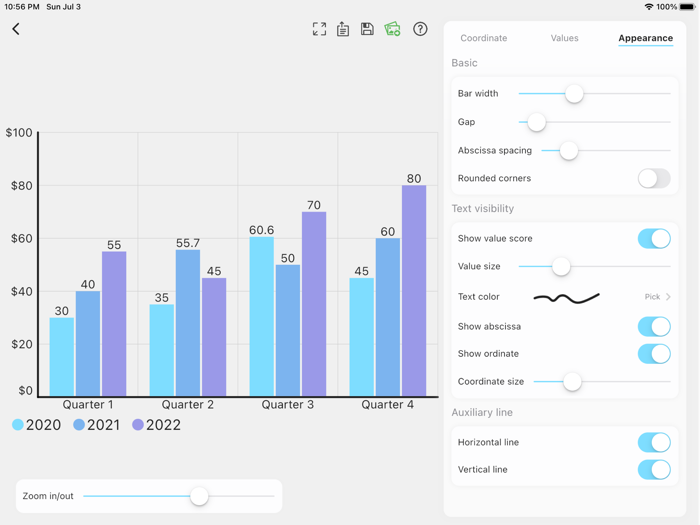 Fast Chart-DesignandExport chart
