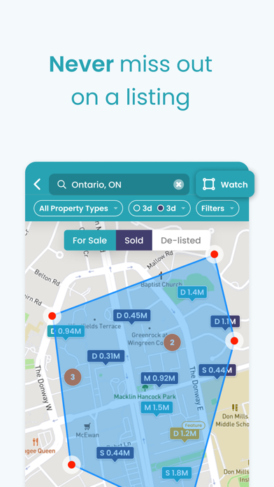 HouseSigma Canada Real Estate Screenshot