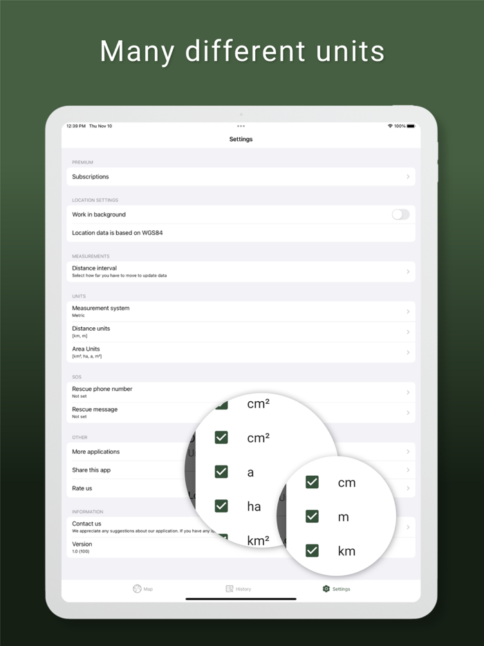 My GPS Area Calculator