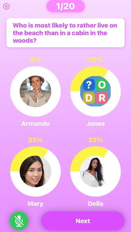 Xpose・Most Likely Exposed Game