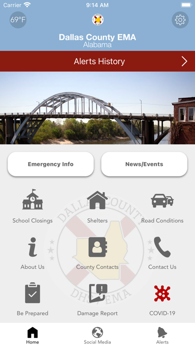Dallas County EMA Screenshot