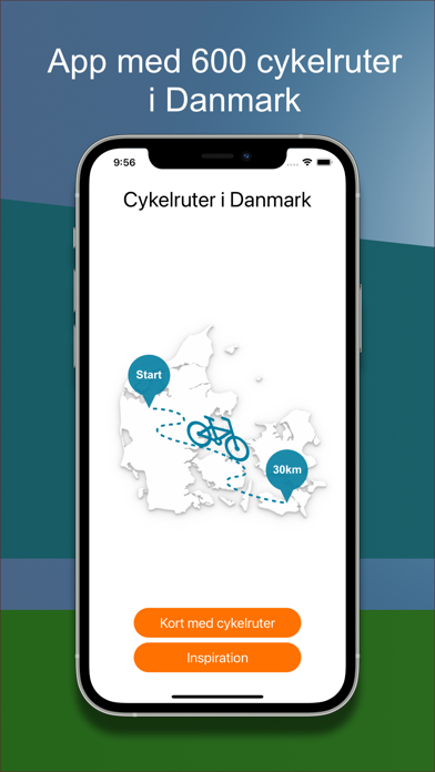 Cykelruter i Danmark Screenshot