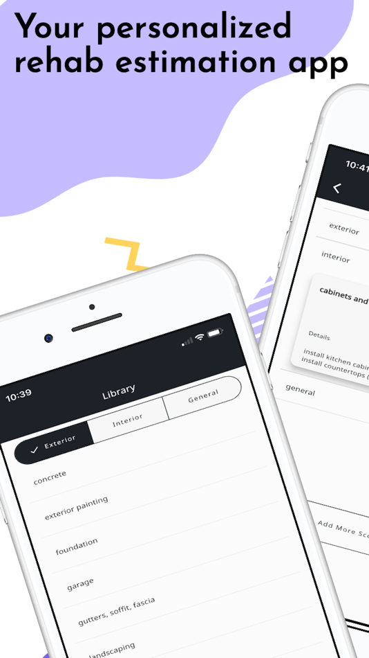 #1. Rehab Estimator (iOS) 由: Jiakuan Li
