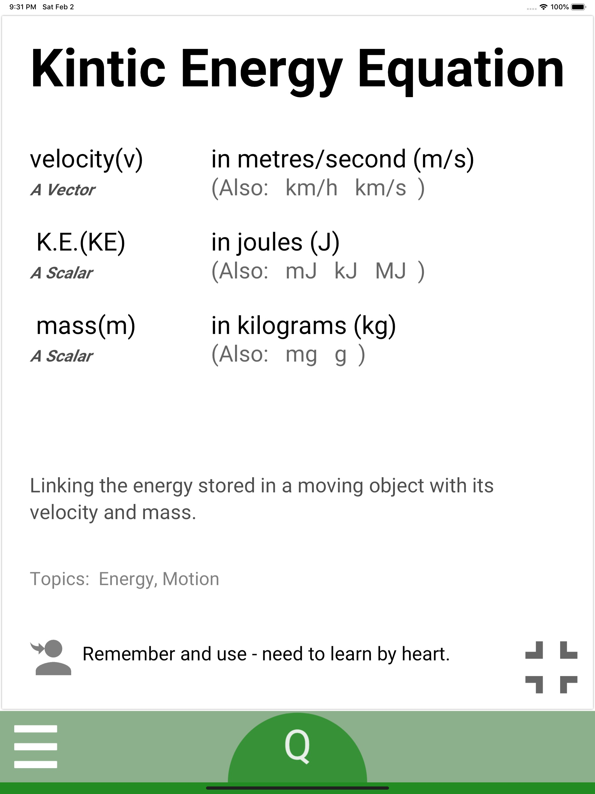 23 Equations