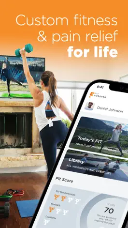 Game screenshot FITFOREVER At-Home Fitness mod apk