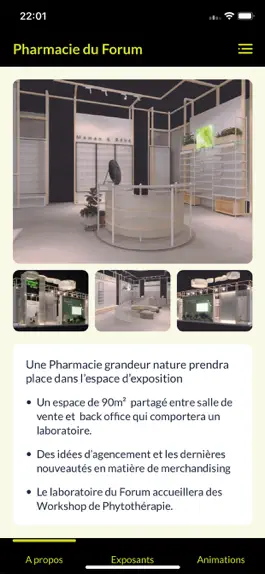 Game screenshot Forum de l'Officine 2023 apk