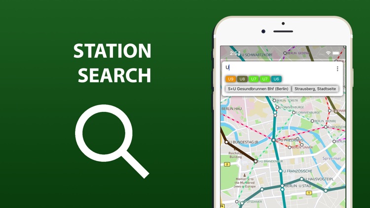 Public transport map Vienna