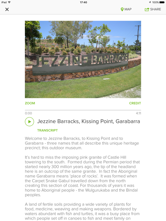 Townsville Tours & Trails iPad screenshot