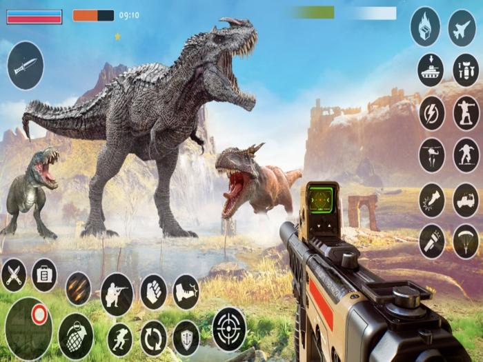 Dinosaur Games Hunting Games