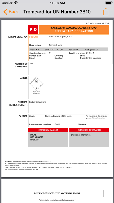 Safety ADR Screenshot