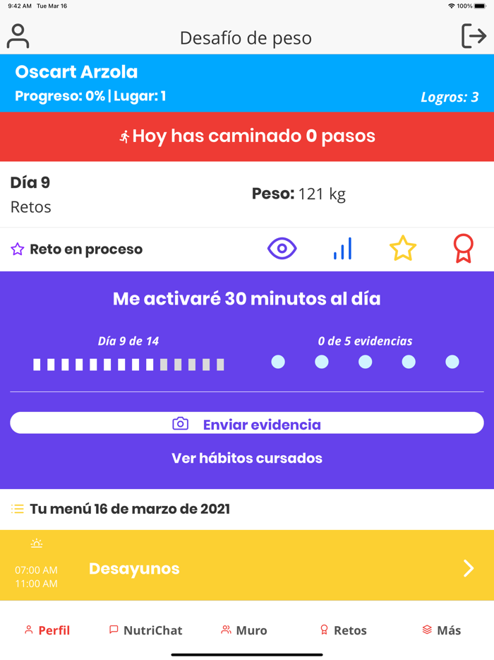 Desafío de Hábitos