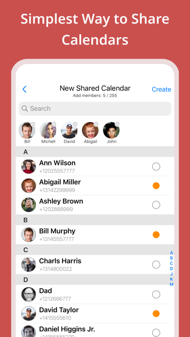 GroupCal - Shared Calendar screenshot n.4