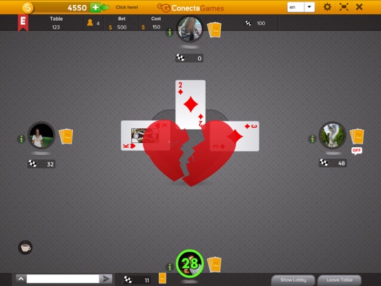 Hearts by ConectaGames screenshot 4