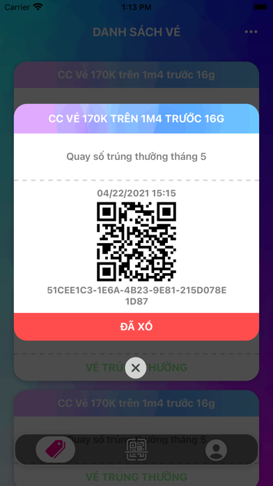 e-Lottery Đầm Sen Water Park Screenshot