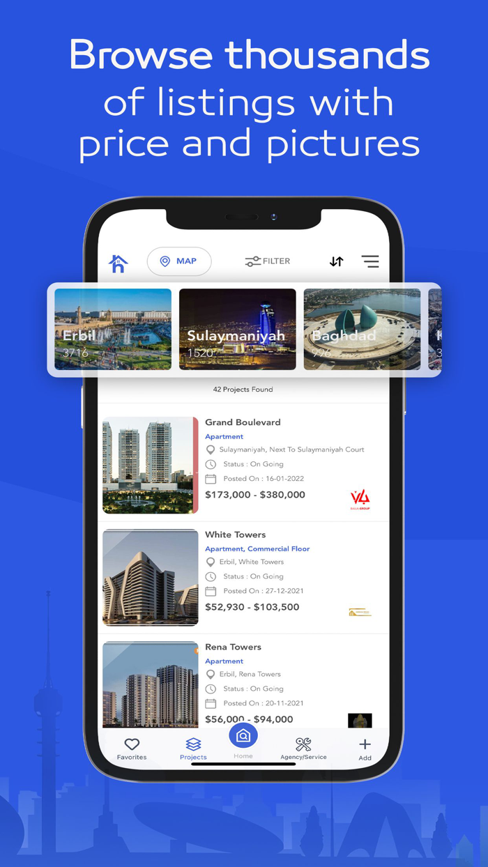 HomeIe  Real estate App