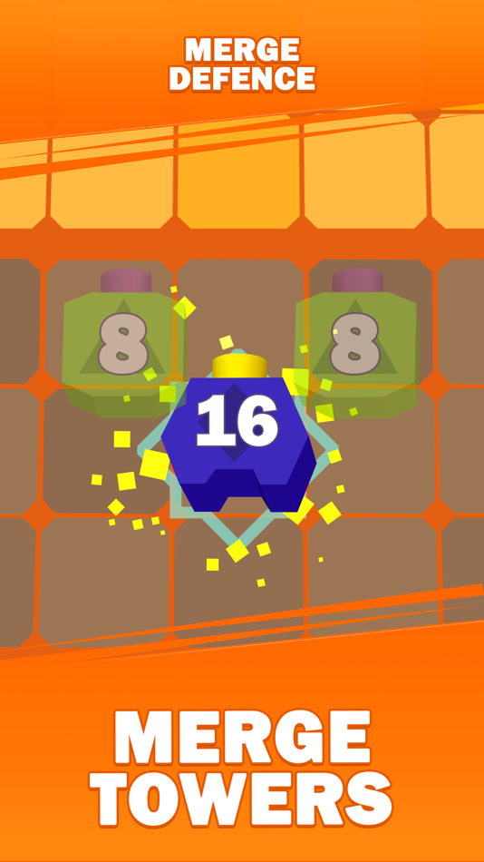 #4. Merge Defense 3D! (iOS) 来自: Tatem Games Inc.