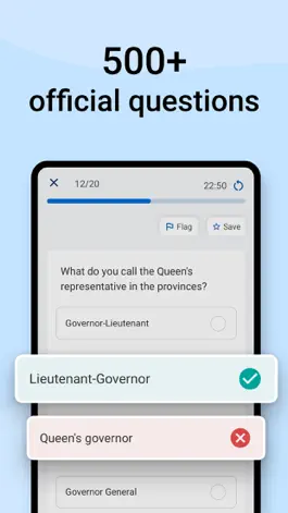 Game screenshot Canadian Citizenship Test:2023 mod apk