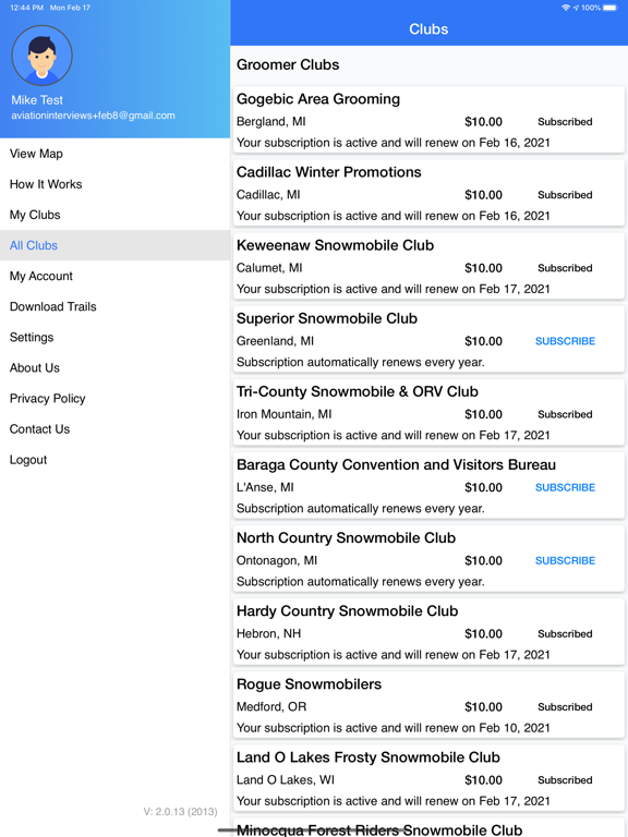 GroomerTracker iPad screenshot 7 - Travel app