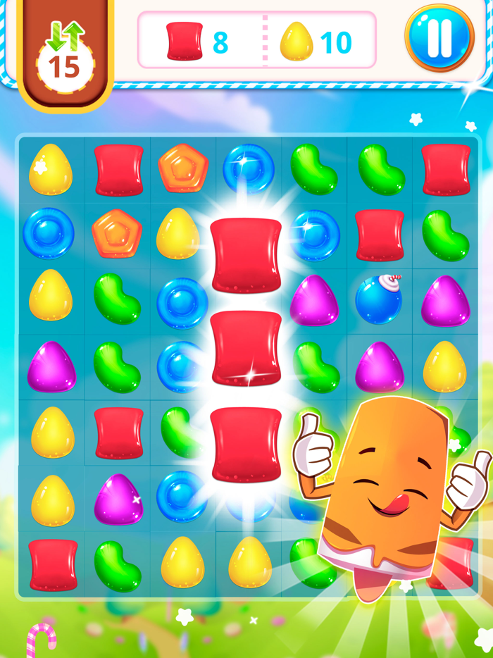 Lollipop World  match 3 mania